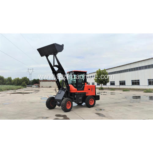 Wheel loader with ergonomic design for operator comfort